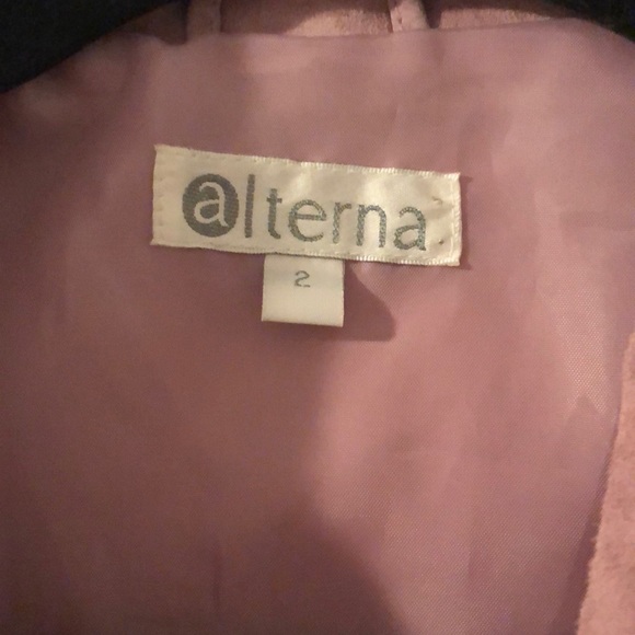 Baby pink leather jacket - Picture 4 of 4